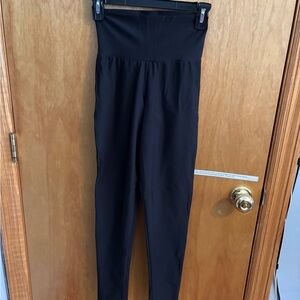 High-Waisted Black Women's Dance Pants